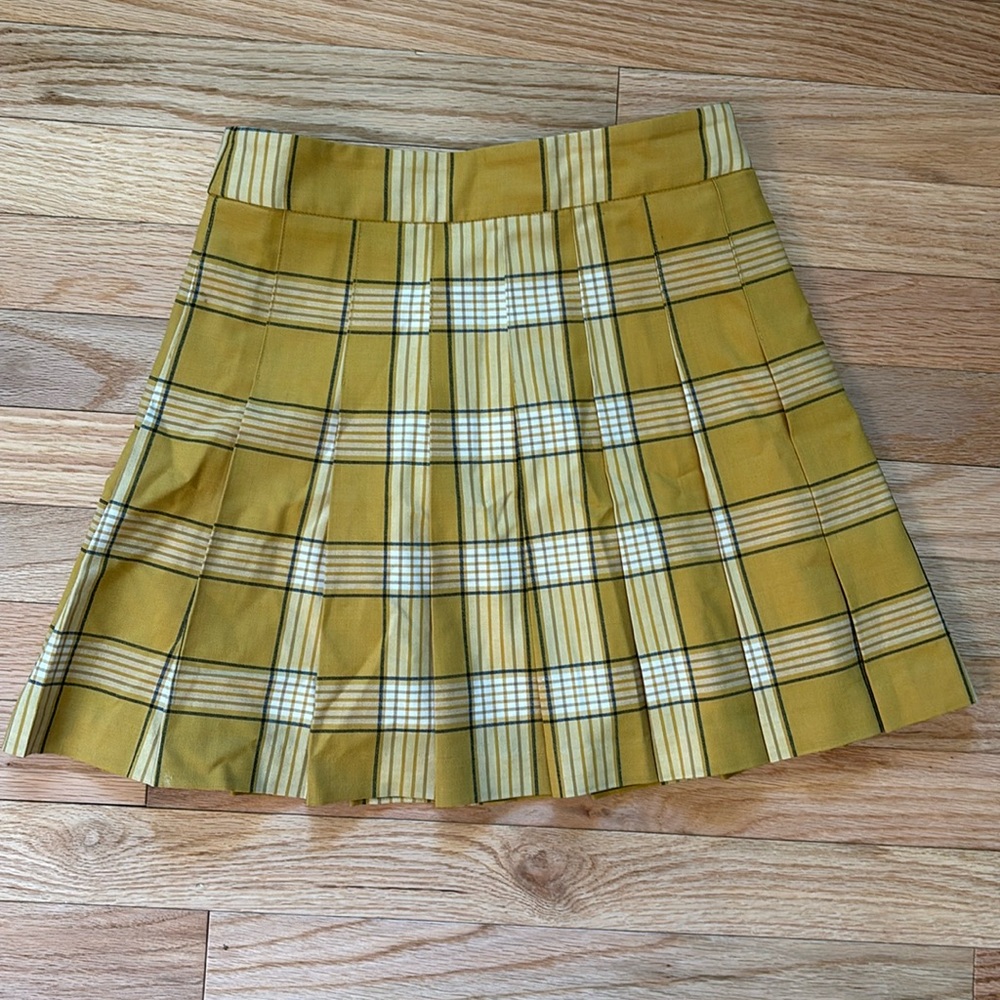 Sunday Best Olive Mini Skirt